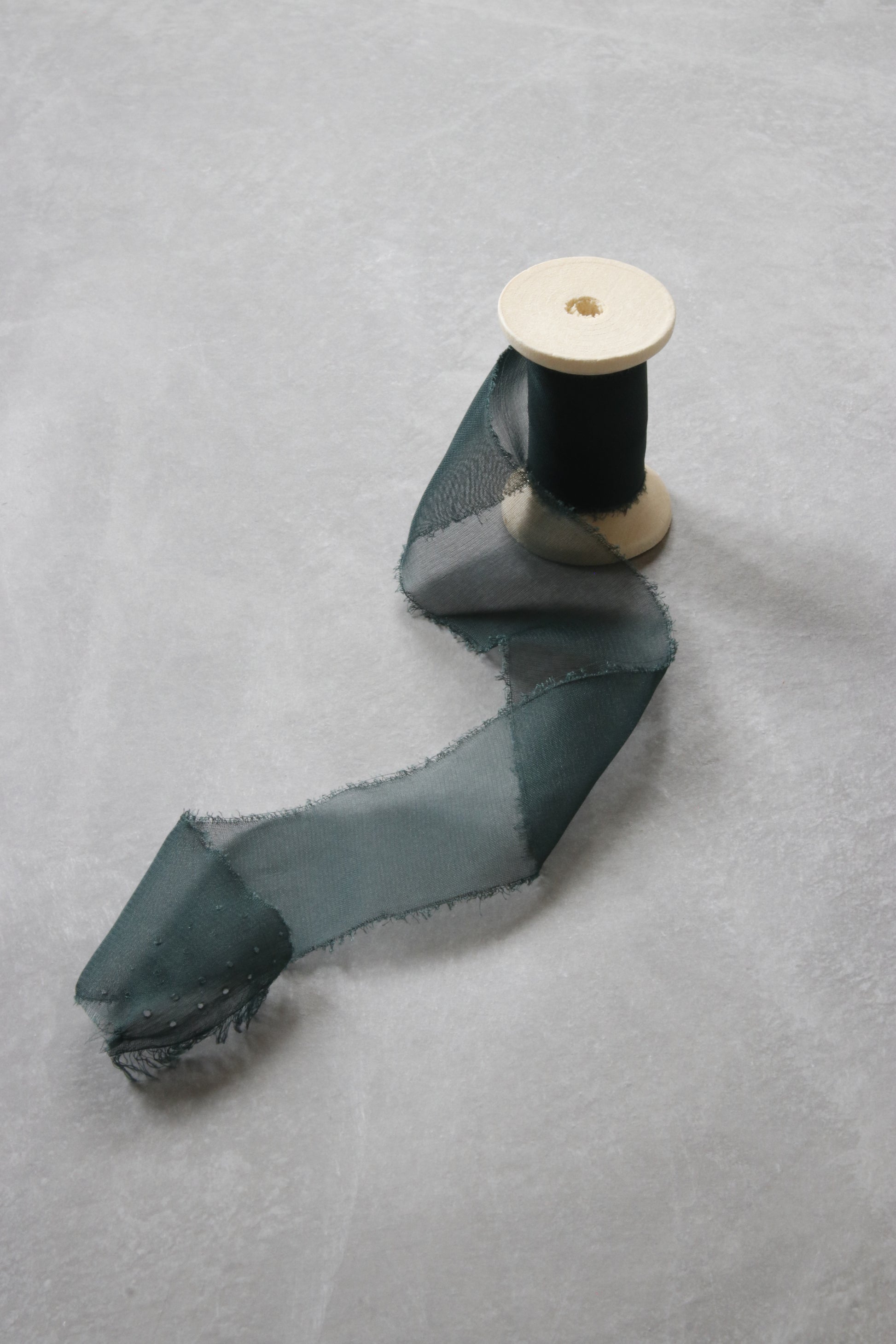Florest Green Chiffon Ribbon