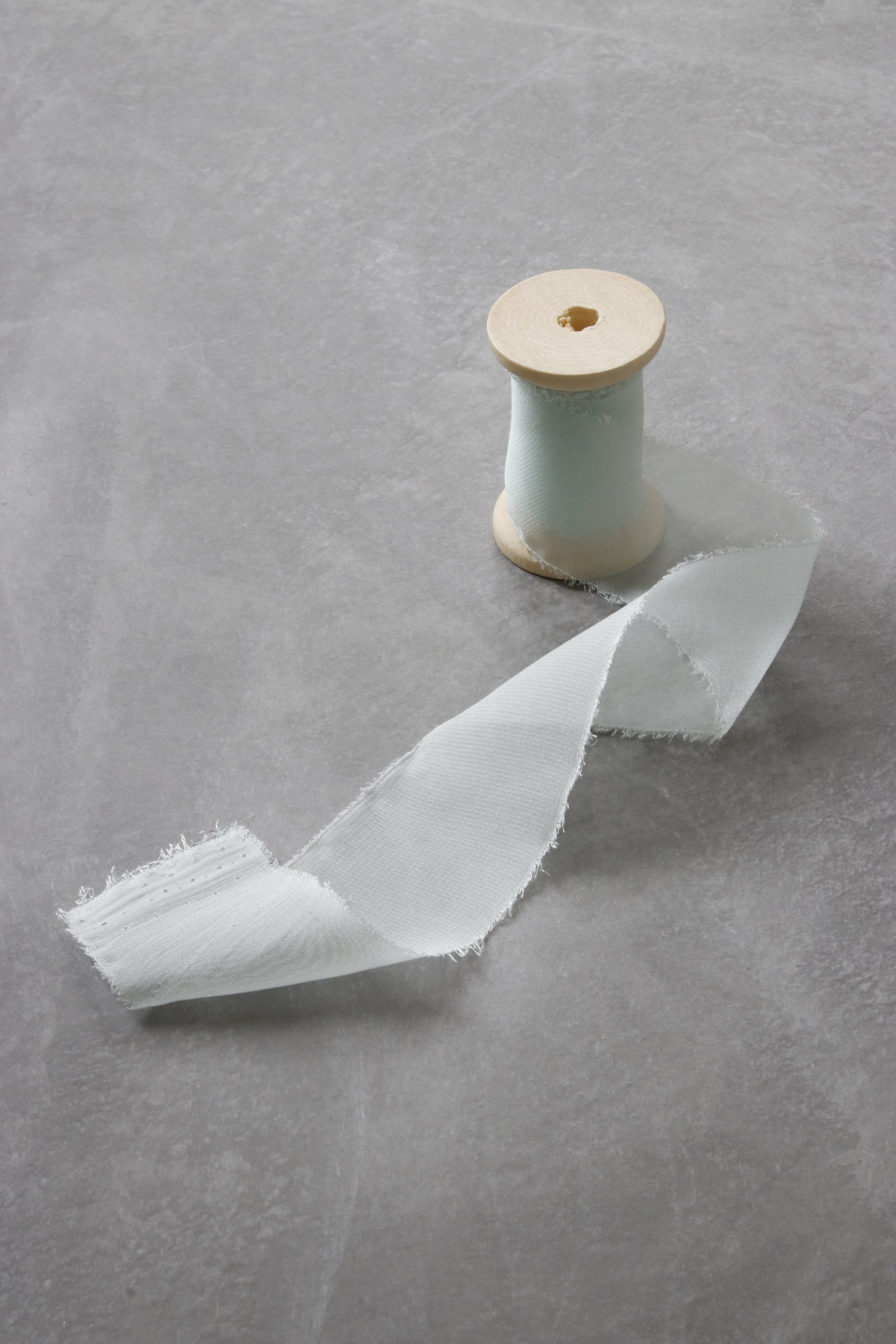 Soft Green Chiffon Ribbon