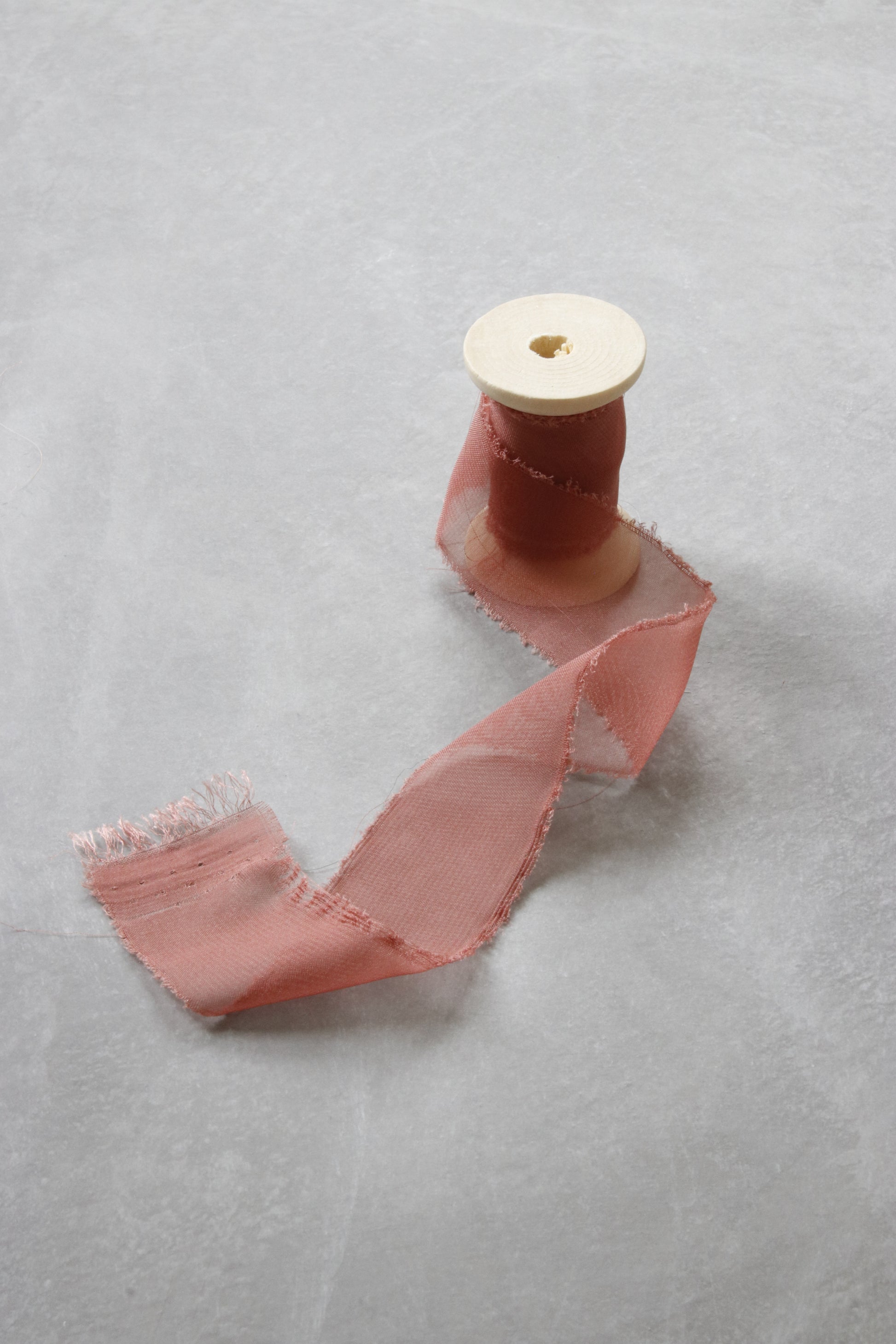 Old Rose Chiffon Ribbon