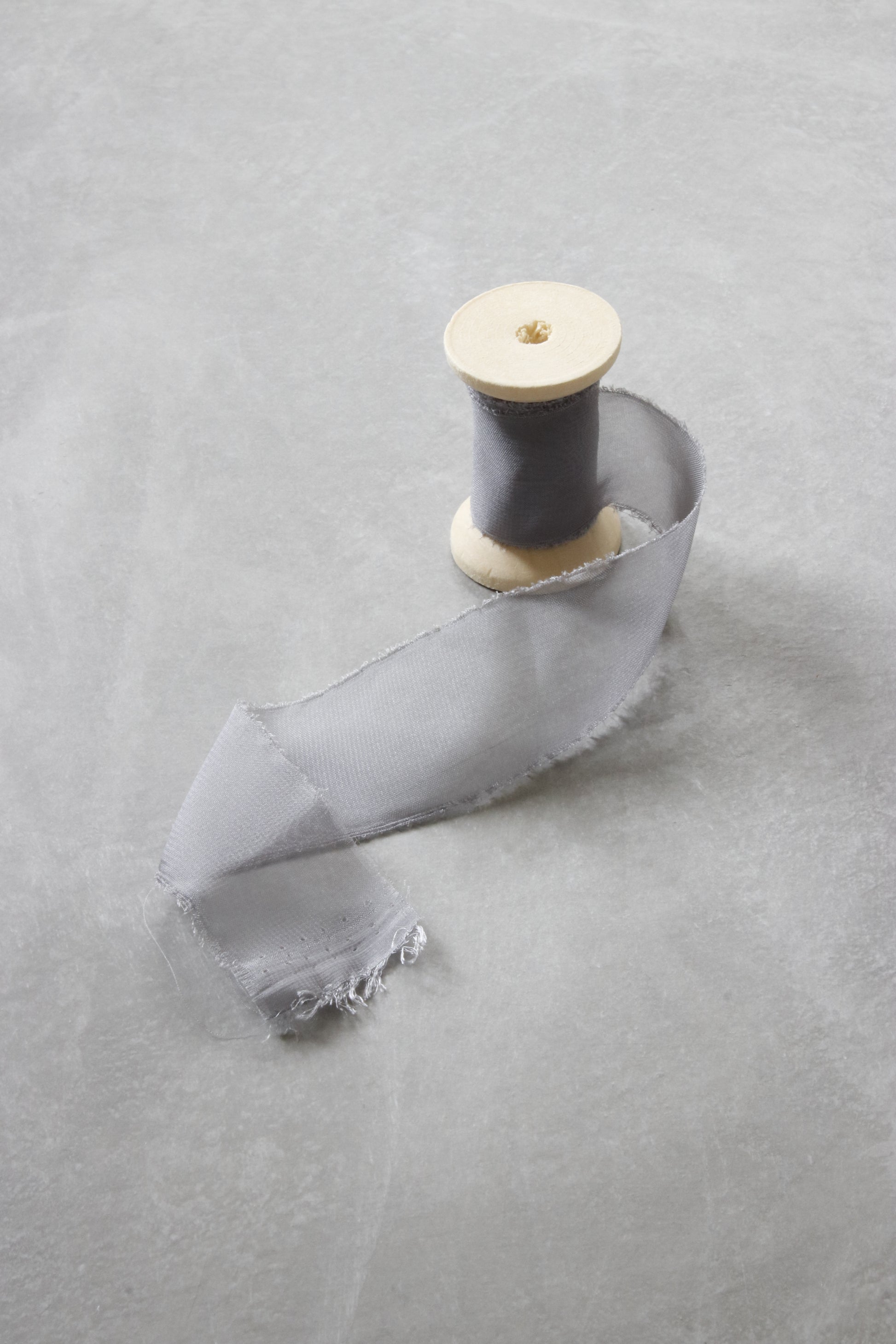 Light Gray Chiffon Ribbon