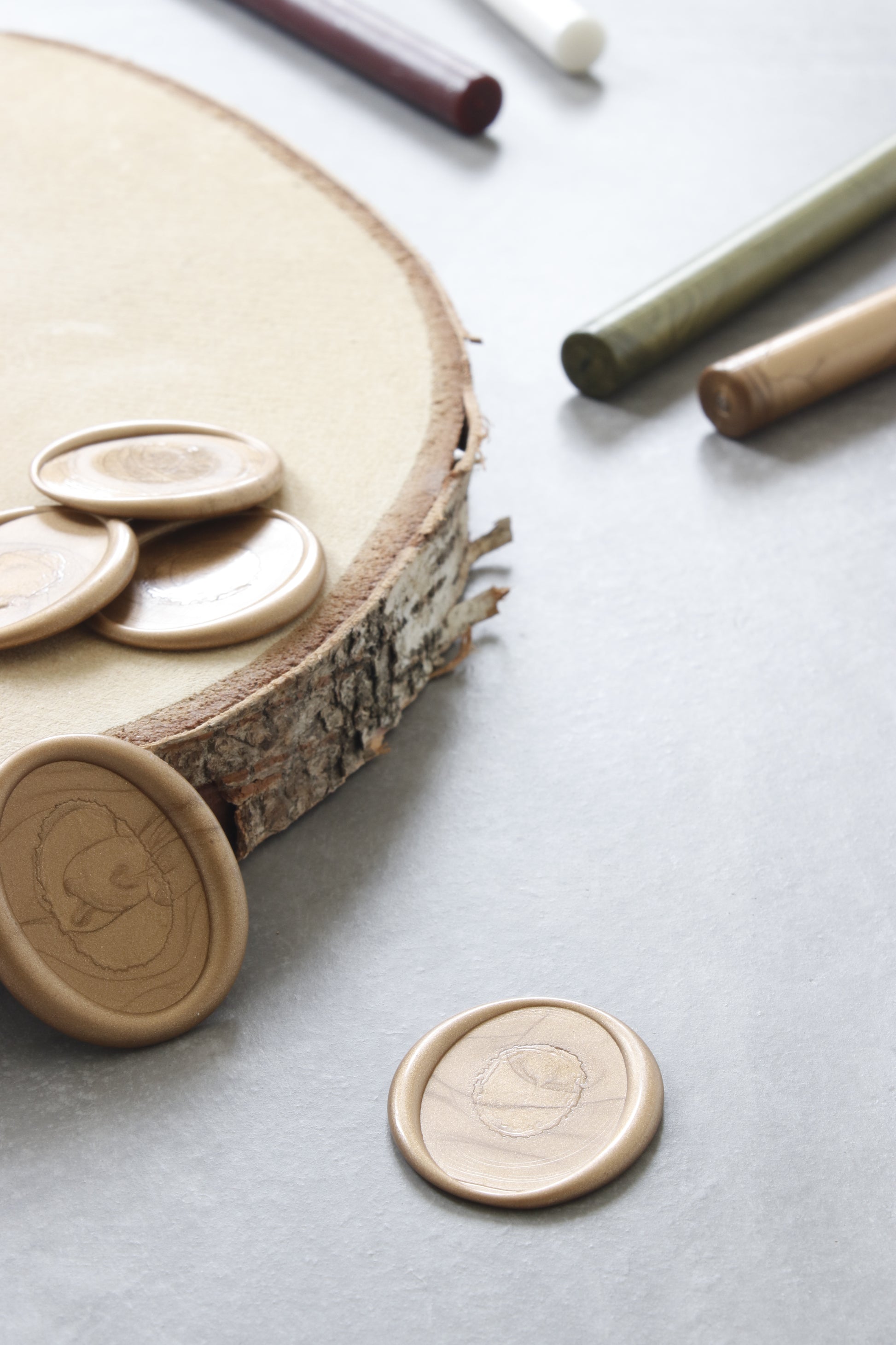 Oval Custom Self-Adhesive Wax Seals