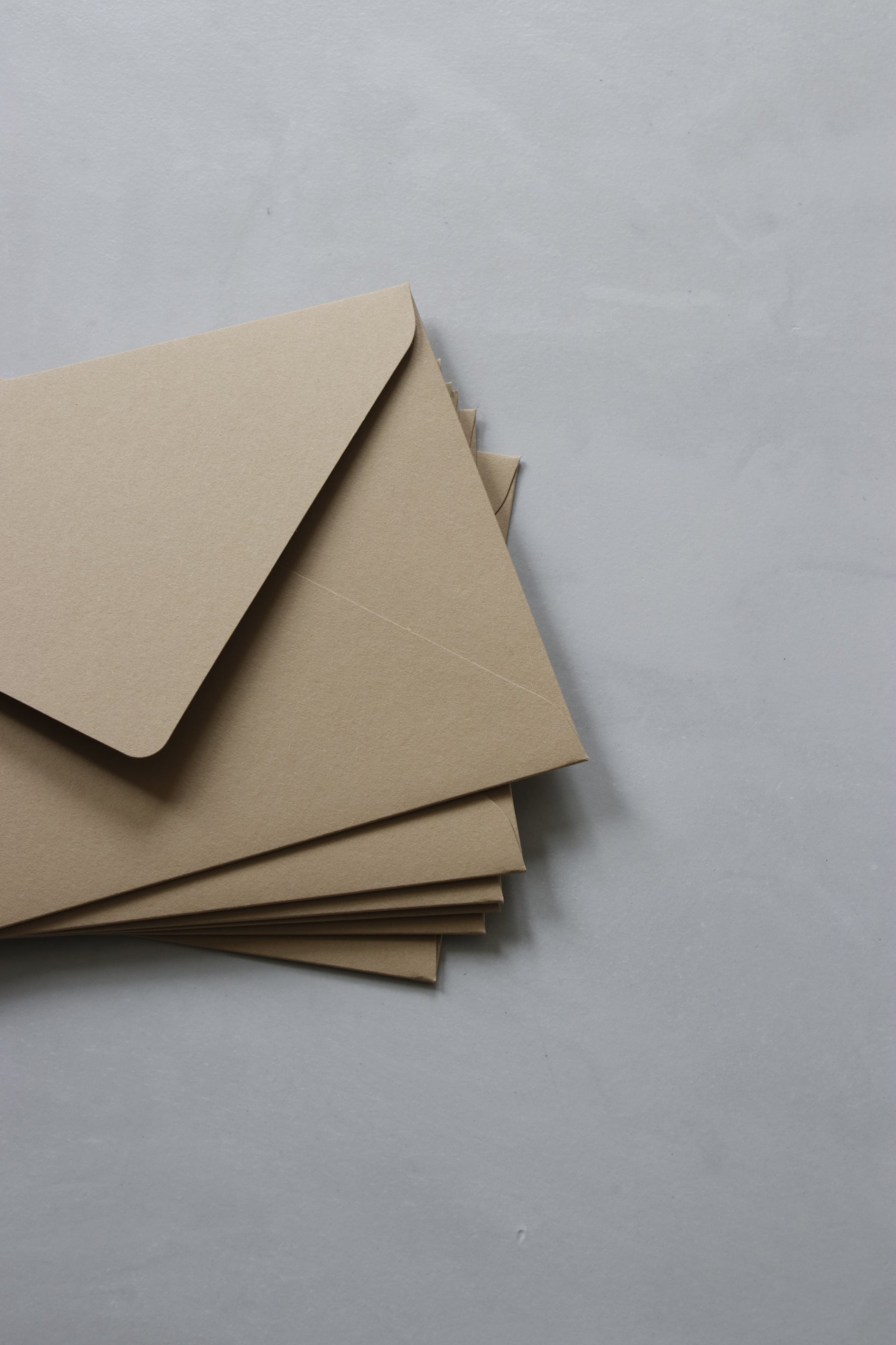 Hazelnut Brown Premium Minimalistic Envelope