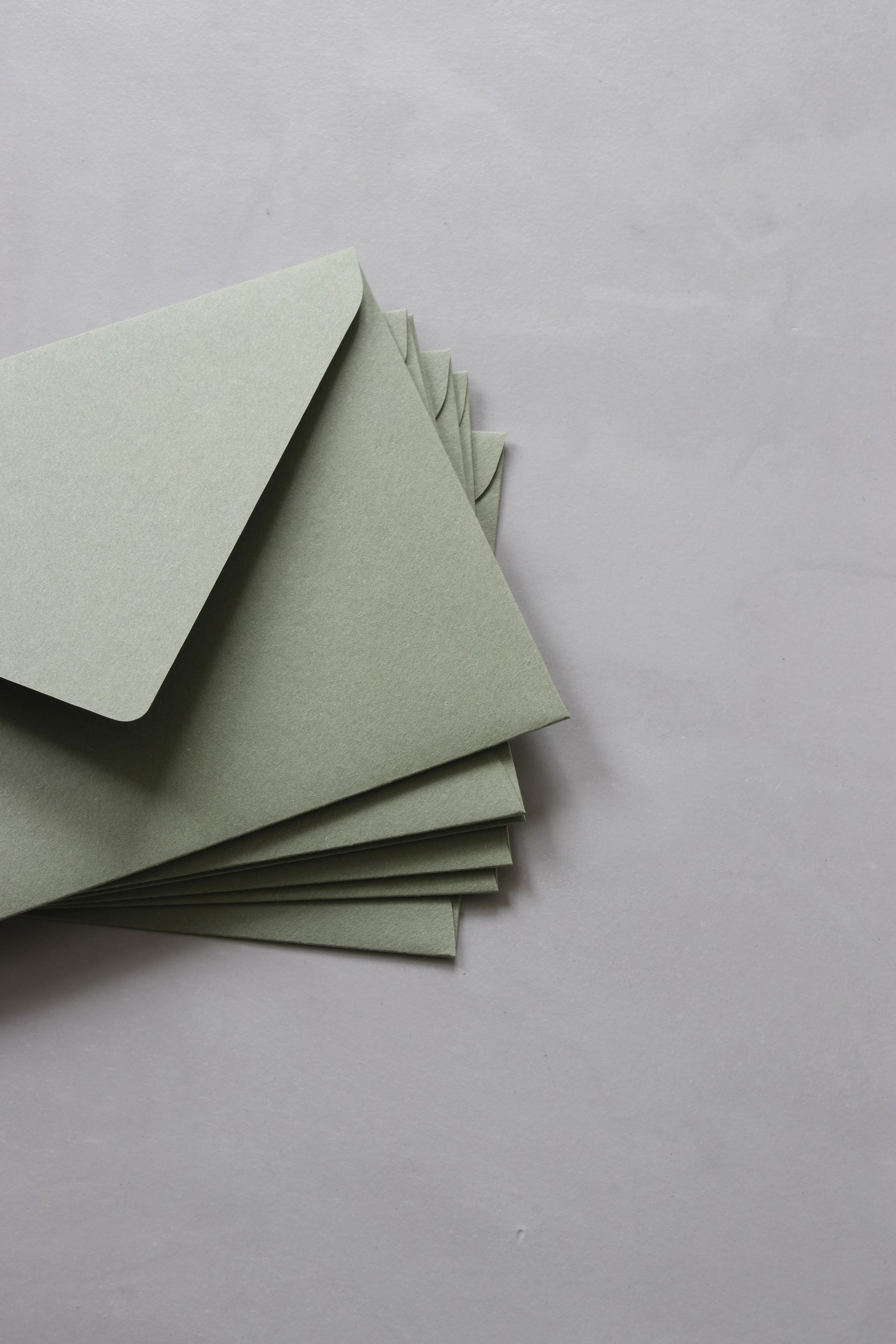 Nature Green Premium Minimalistic Envelope